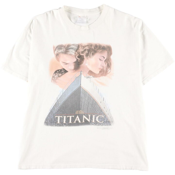 楽天市場】古着 90年代 ヘインズ Hanes TITANIC タイタニック 映画  