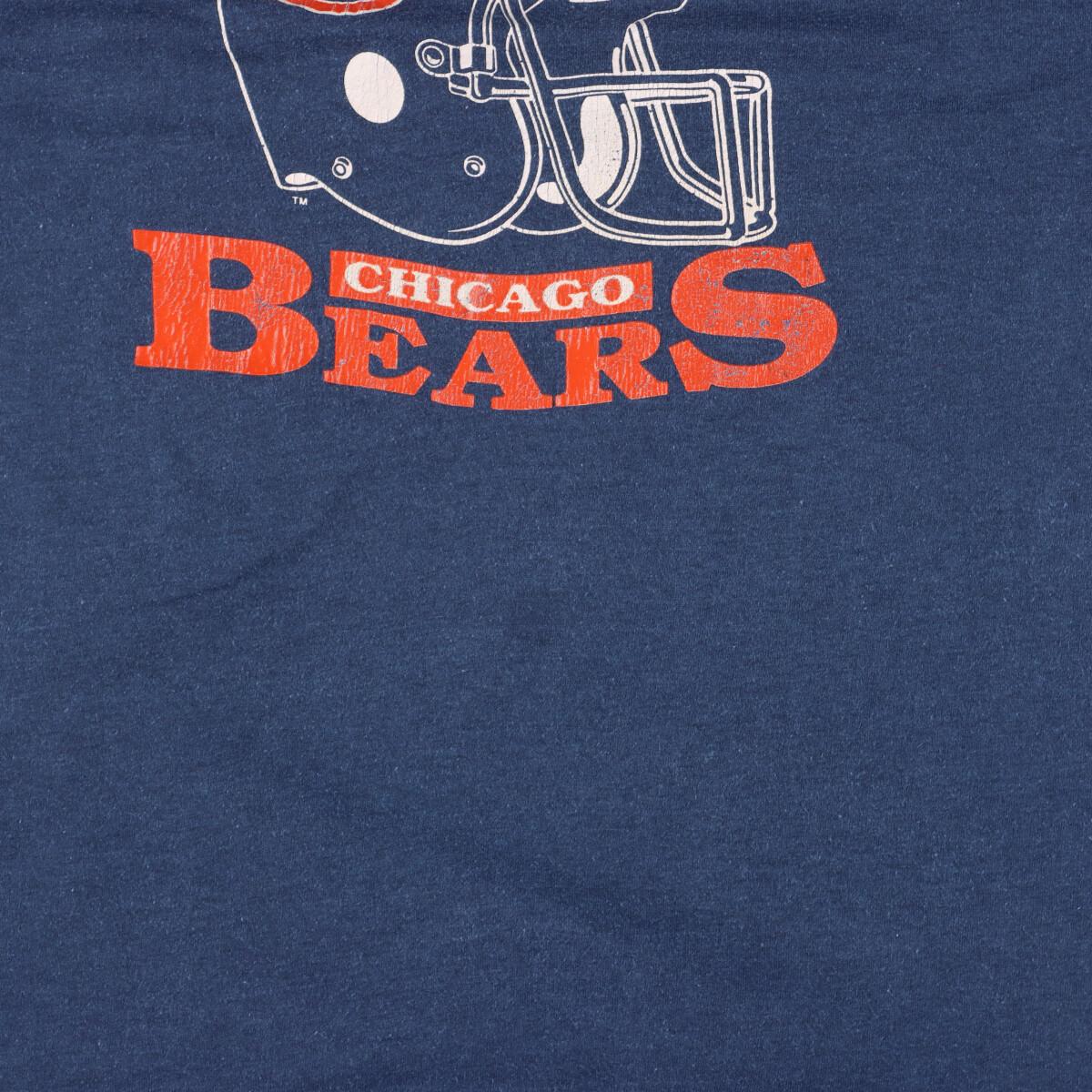 古着 80年代 スクリーンスターズ SCREEN STARS NFL CHICAGO BEARS シカゴベアーズ スポーツプリントTシャツ USA製  メンズS ヴィンテージ /eaa258396 【中古】 【220627】 | 古着屋JAM