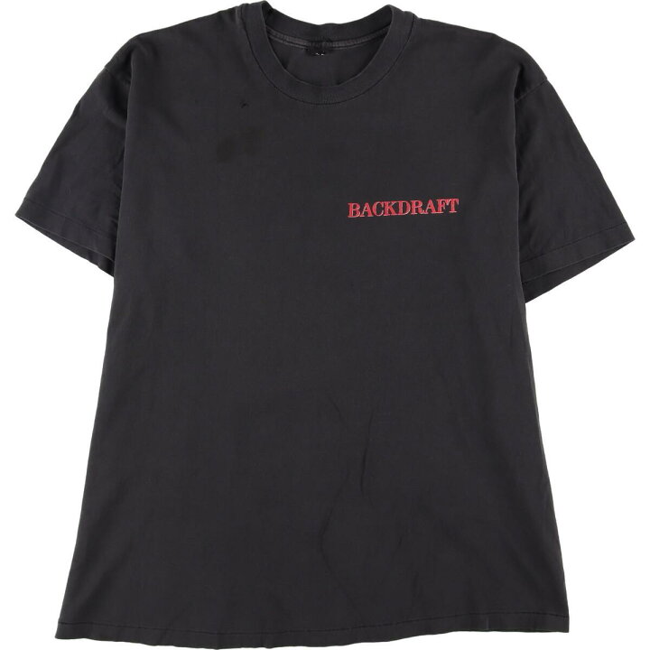 楽天市場】古着 80年代 BACKDRAFT バックドラフト 映画 ムービーT 