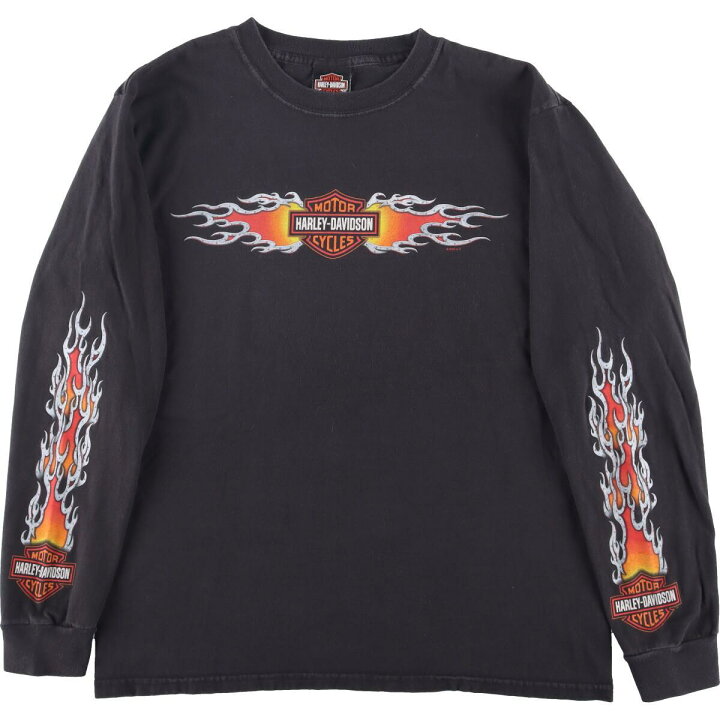 楽天市場】古着 ハーレーダビッドソン Harley-Davidson 両面プリント 