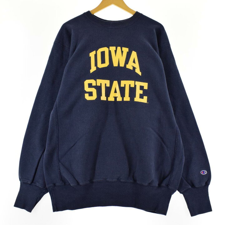 楽天市場】古着 90年代 チャンピオン Champion リバースウィーブ IOWA 