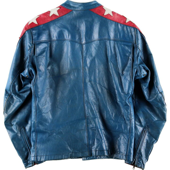 楽天市場】古着 60年代 ベイツ Bates シングルライダースジャケット 