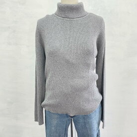 古着 リズクレイボーン Liz Claiborne タートルネック ラメニットセーター レディースM /eaa271968 【中古】【エルル0902】 【220901】 【LP2311】