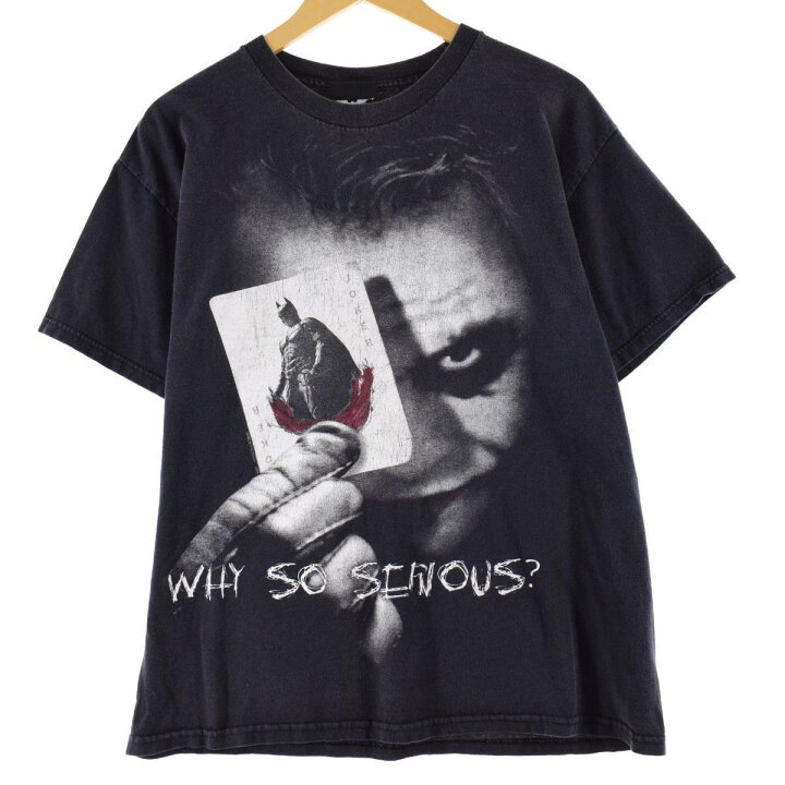 楽天市場】古着 2008年 THE DARK NIGHT JOKER ジョーカー 「WHY SO 
