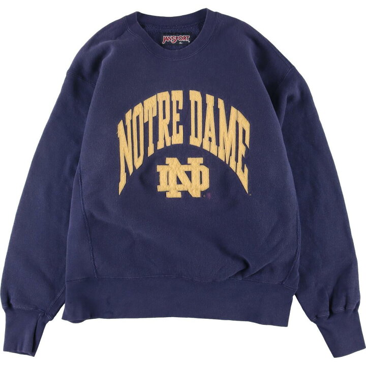 楽天市場】古着 ジャンスポーツ JANSPORT NOTRE DAME ノートルダム大学 
