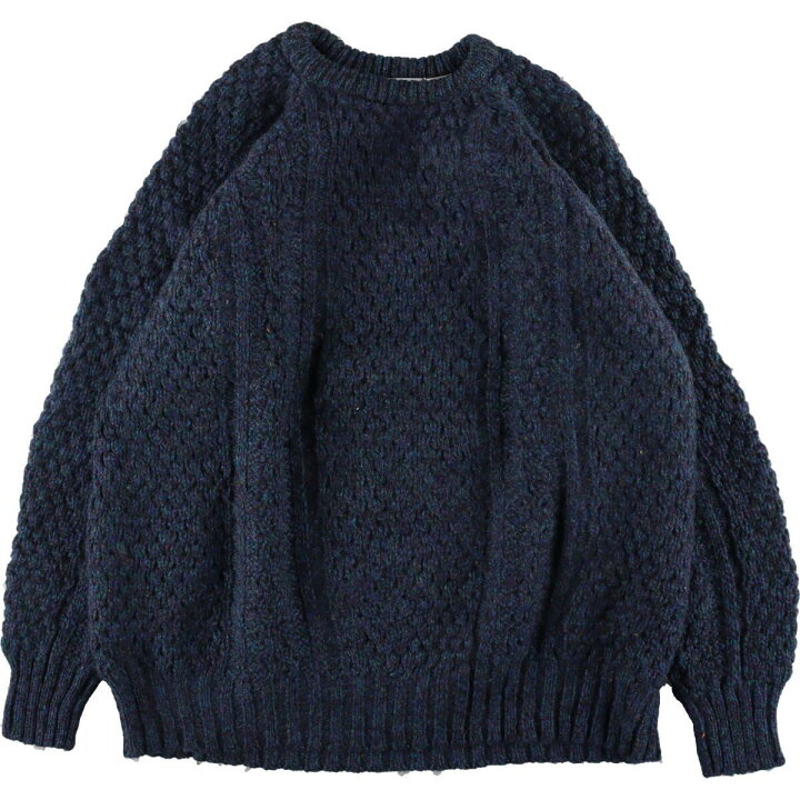 楽天市場】古着 Patrick Malin フィッシャーマン アランニットセーター 