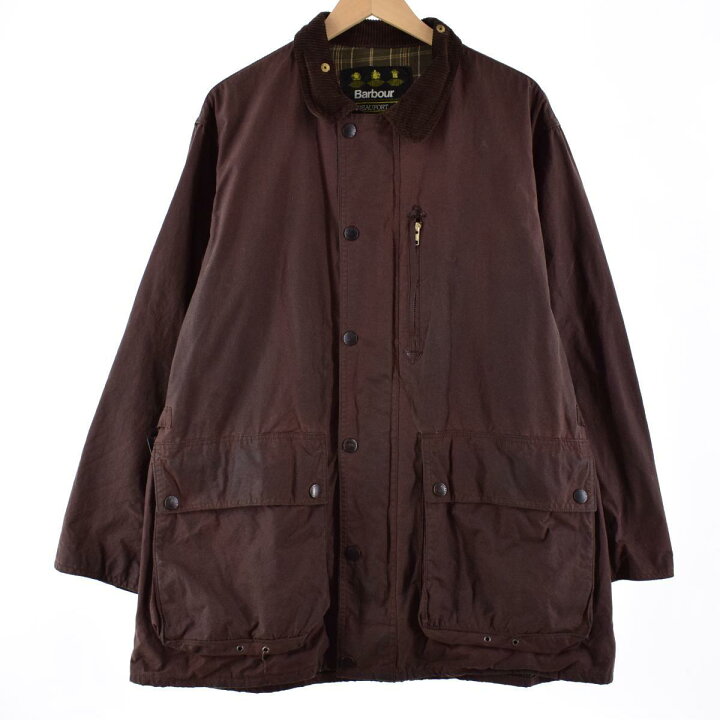 楽天市場】古着 90年代 バブアー Barbour BEAUFORT ビューフォート 旧3 