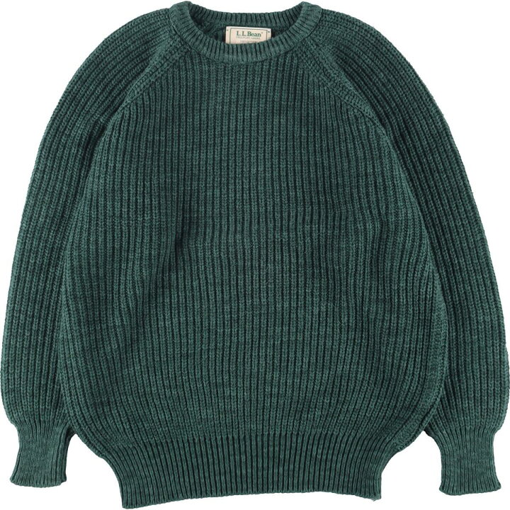楽天市場】古着 90年代 エルエルビーン L.L.Bean リブ編み コットン 