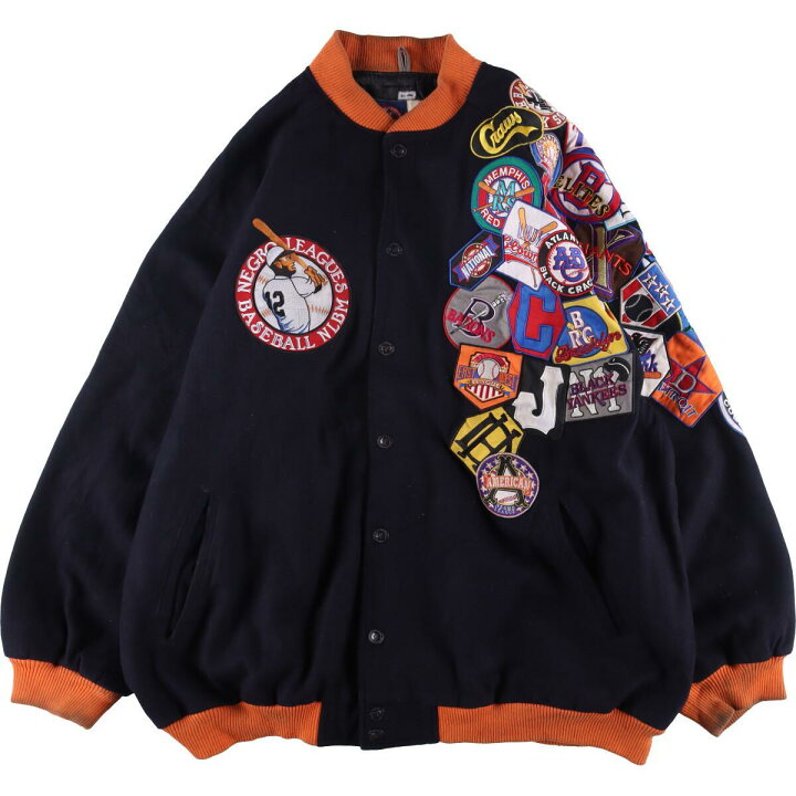 楽天市場】古着 HEADGEAR N.L.B.M ニグロリーグ ワッペンカスタム 