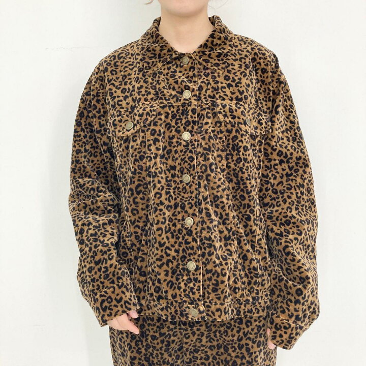 楽天市場】古着 JONES NEW YORK レオパード柄 ヒョウ柄 シャツ 