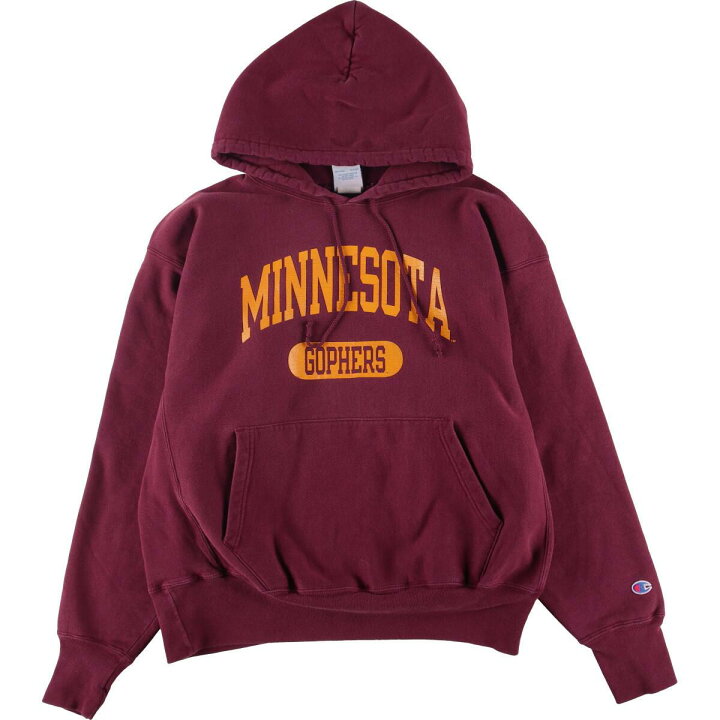 楽天市場】古着 チャンピオン Champion リバースウィーブ MINNESOTA 