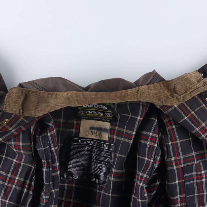 楽天市場】古着 90年代 バブアー Barbour INTERNATIONAL SUIT インターナショナルスーツ 旧3ワラント ワックスコットン オイルドジャケット 英国製 メンズM ヴィンテージ /eaa291514 【中古】 【221020】 : 古着屋JAM