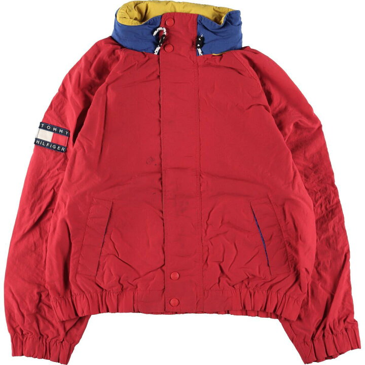 楽天市場】古着 90年代 トミーヒルフィガー TOMMY HILFIGER 袖ロゴ  