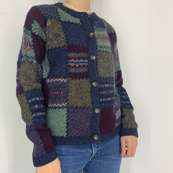 楽天市場】古着 エディーバウアー Eddie Bauer LEGEND パッチワーク柄 