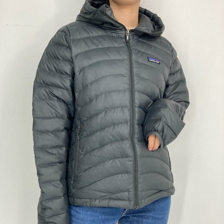 楽天市場】古着 12年製 パタゴニア Patagonia ダウンセーターフーディ  