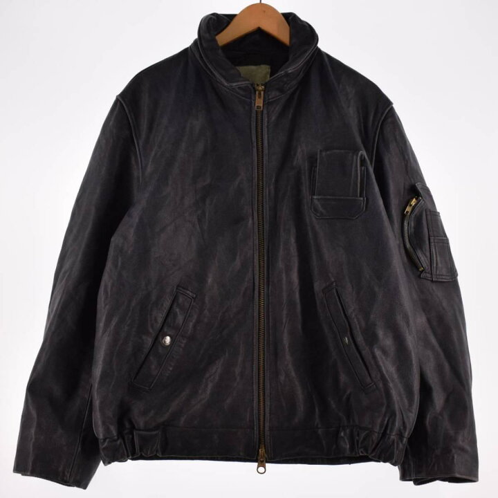 楽天市場】古着 80~90年代 フランス軍 民間品 パイロットジャケット 