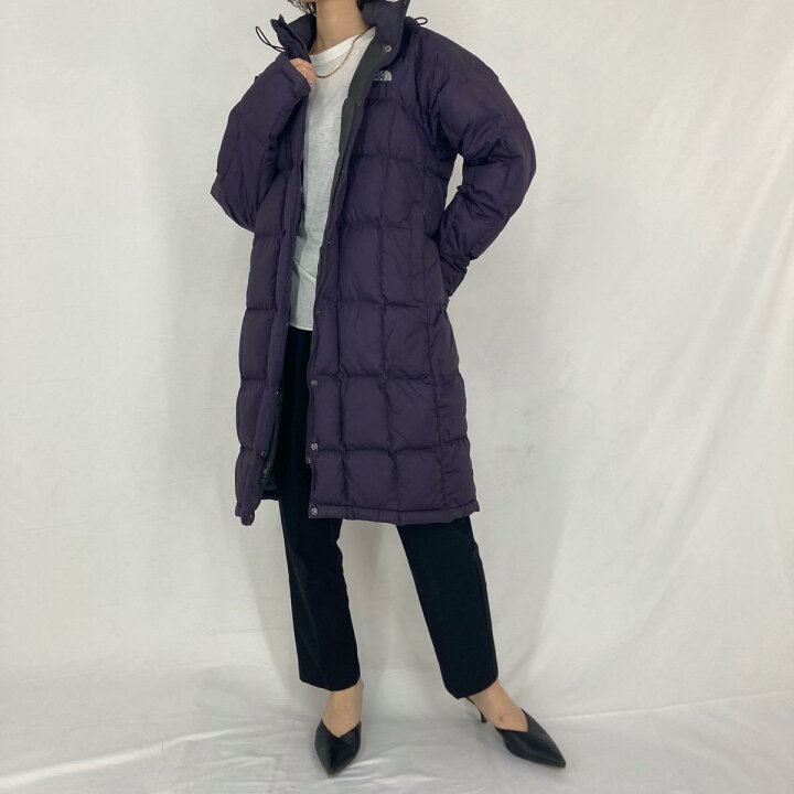 楽天市場】古着 ザノースフェイス THE NORTH FACE ロングダウン 