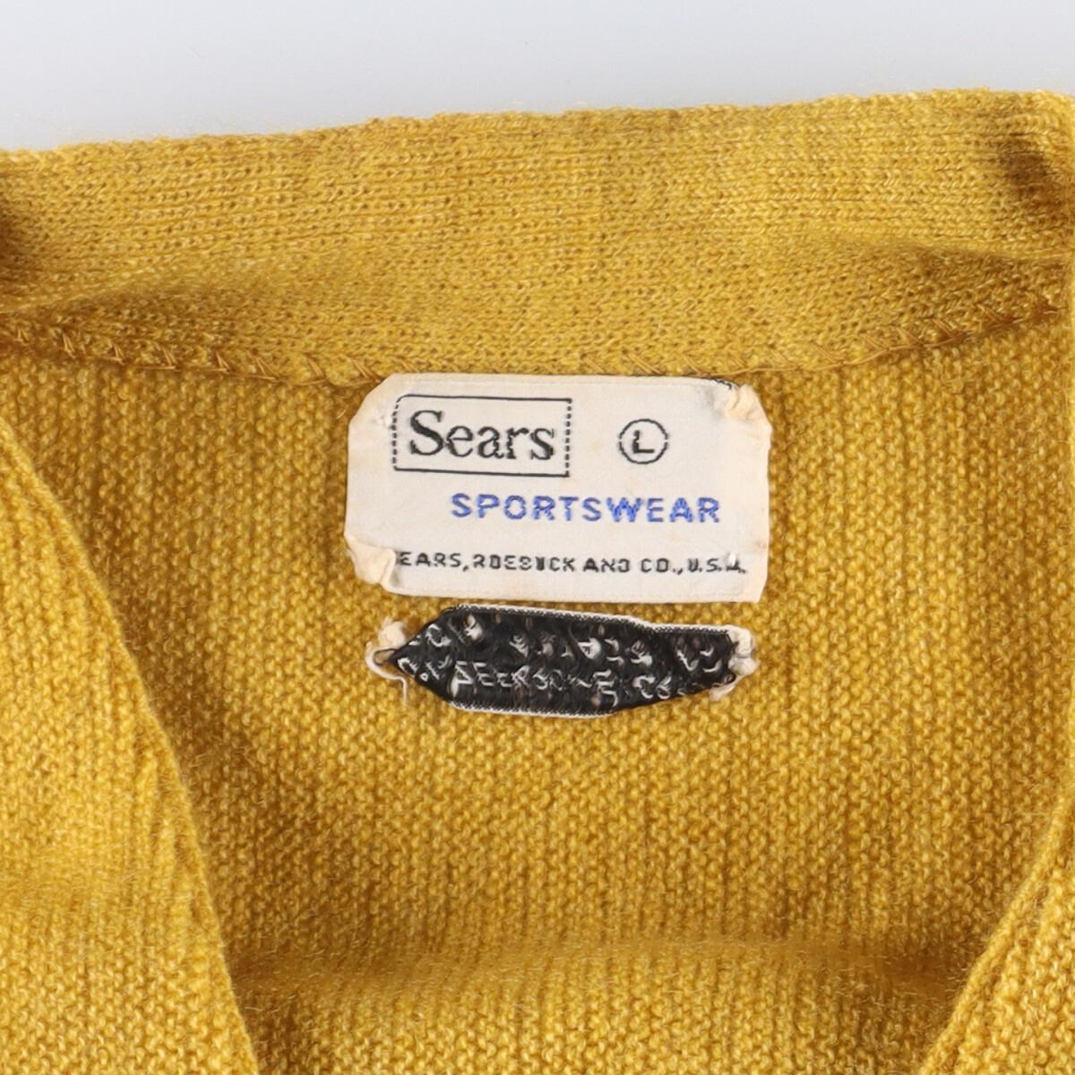 楽天市場】古着 60~70年代 シアーズ Sears SPORTSWEAR アクリルニット