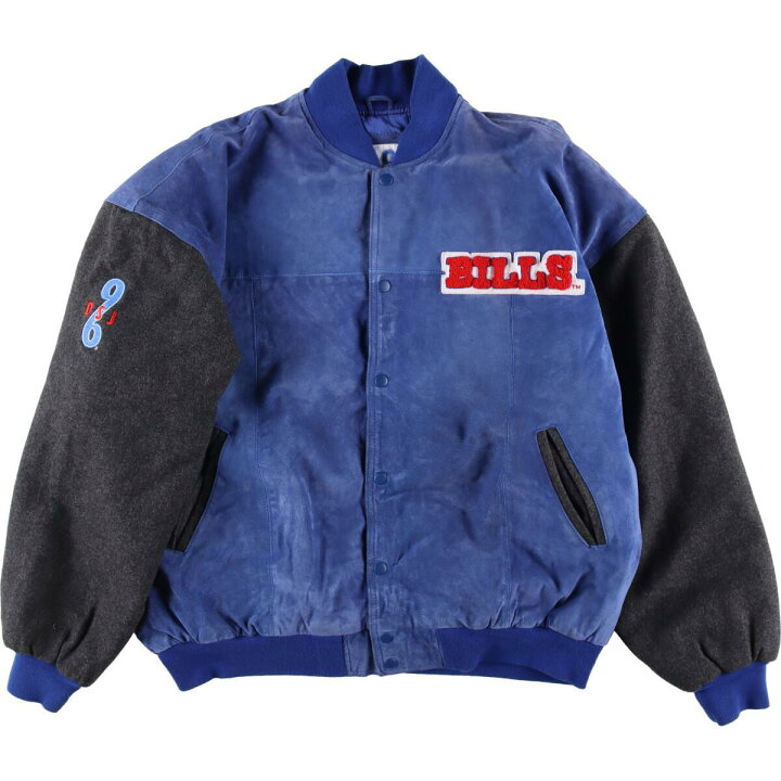 楽天市場】古着 DSJ NFL BUFFALO BILLS バッファロービルズ スエード 