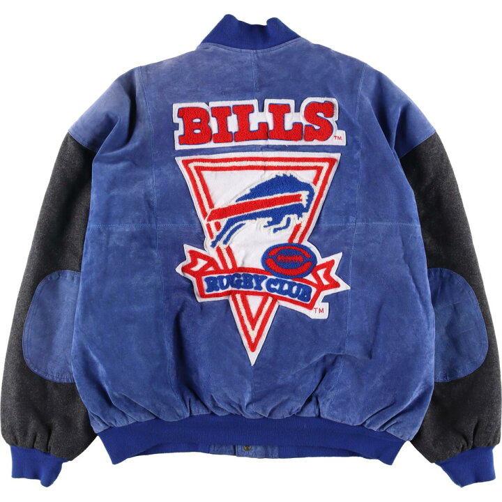 楽天市場】古着 DSJ NFL BUFFALO BILLS バッファロービルズ スエード 