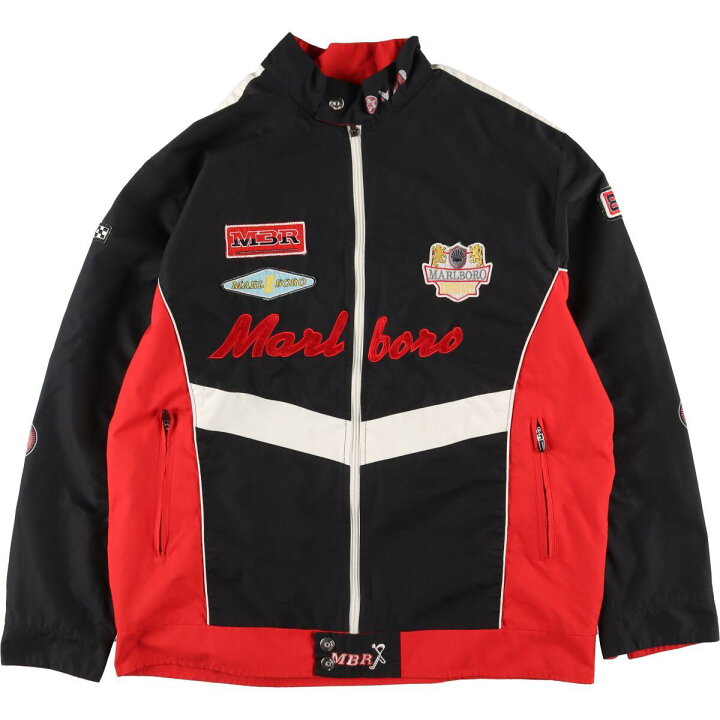 楽天市場】古着 マルボロ Marlboro レーシングジャケット メンズXL 
