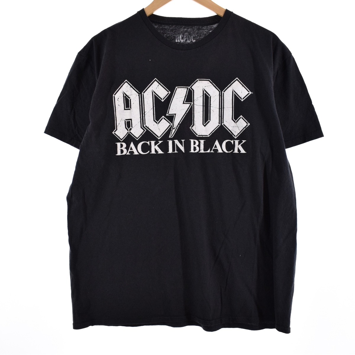 楽天市場】古着 AC/DC エーシーディーシー BACK IN BLACK バンドT 