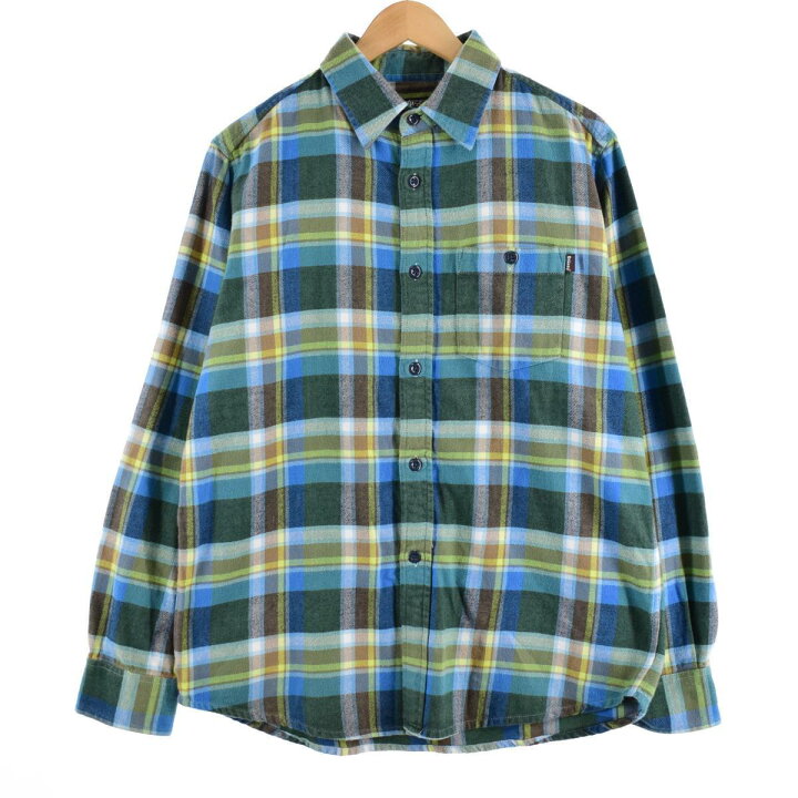 楽天市場】古着 ステューシー STUSSY チェック柄 長袖 フランネル 