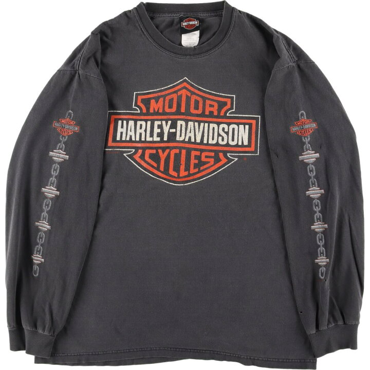 楽天市場】古着 ハーレーダビッドソン Harley-Davidson 両面プリント 