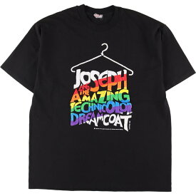 古着 90'S MILLENITEX JOSEPH AND THE AMAZING TECHNICOLOR DREAMCOAT ミュージカル プリントTシャツ USA製 メンズXXL ヴィンテージ /eaa323134 【中古】 【230325】 【SS2309】