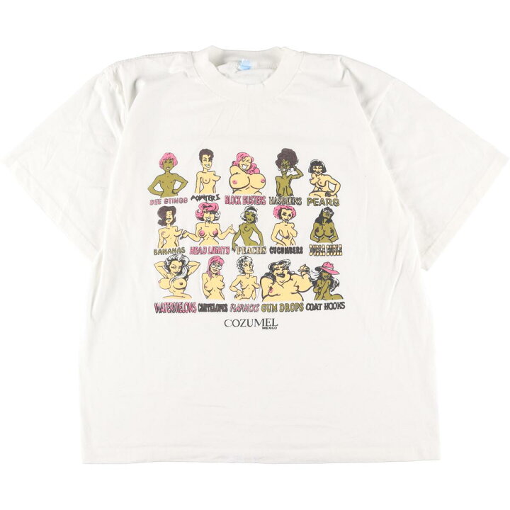 楽天市場】古着 90年代 The Best T-Shirt エロT プリントTシャツ 