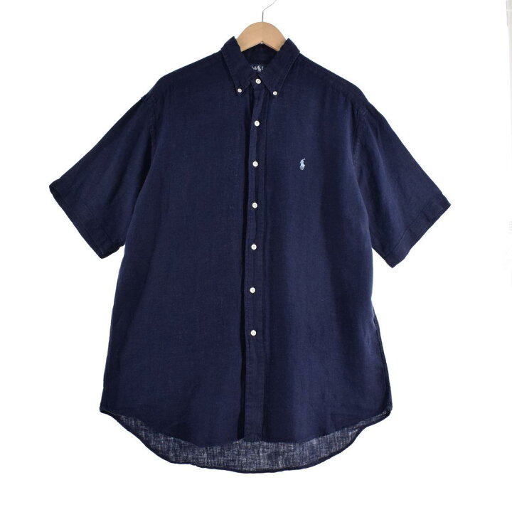 楽天市場】古着 ラルフローレン Ralph Lauren BLAKE 半袖 リネン