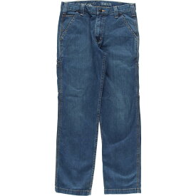 古着 カーハート Carhartt RELAXED FIT デニムペインターパンツ メンズw34 /eaa327444 【中古】 【230415】