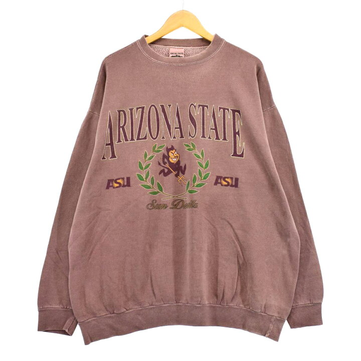 楽天市場】古着 BAIAR CREEK ARIZONA STATE Sun Devils サンデビルズ  