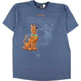 古着 90'S WARNER BROS. SCOOBY DOO スクービードゥー キャラクタープリントTシャツ USA製 メンズXL ヴィンテージ /eaa331747 【中古】 【230429】