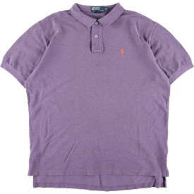 古着 ラルフローレン Ralph Lauren POLO by Ralph Lauren 半袖 ポロシャツ メンズXL /eaa337068 【中古】 【230520】