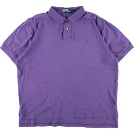 古着 ラルフローレン Ralph Lauren POLO by Ralph Lauren 半袖 ポロシャツ メンズL /eaa337081 【中古】 【230520】