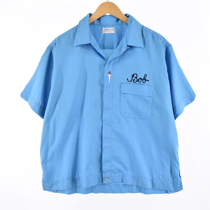 楽天市場】古着 60~70年代 ヒルトン HILTON バックプリント オープン  