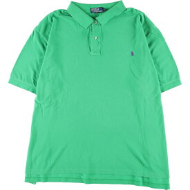 古着 ビックサイズ ラルフローレン Ralph Lauren POLO by Ralph Lauren 半袖 ポロシャツ メンズXXXXL /eaa338678 【中古】 【230531】【エルル】 【SS2309】