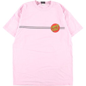 古着 サンタクルーズ SANTA CRUZ 両面プリント バックプリント サーフ スケートTシャツ メンズM /eaa343281 【中古】 【230617】