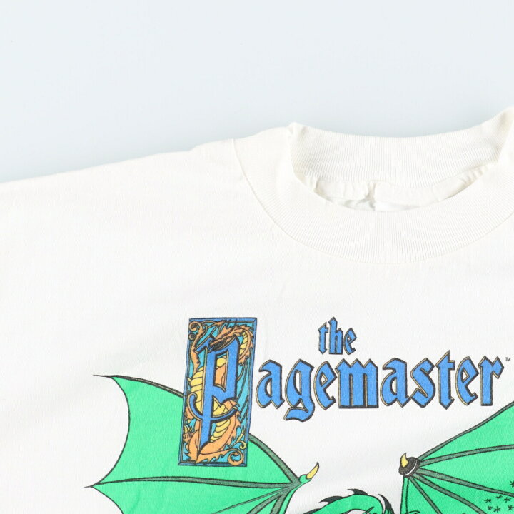 楽天市場】古着 90年代 MURINA THE PAGEMASTER ページマスター 映画 