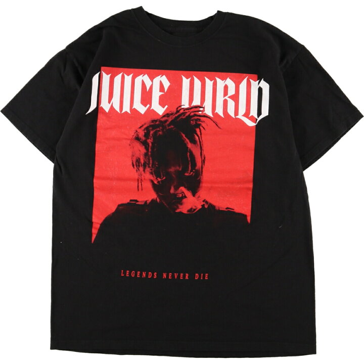 楽天市場】古着 JUICE WRLD ジュースワールド ラップTシャツ ラップT 