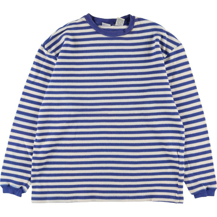 楽天市場】古着 ギャップ GAP ボーダー柄 サーマルロンT ワッフル 