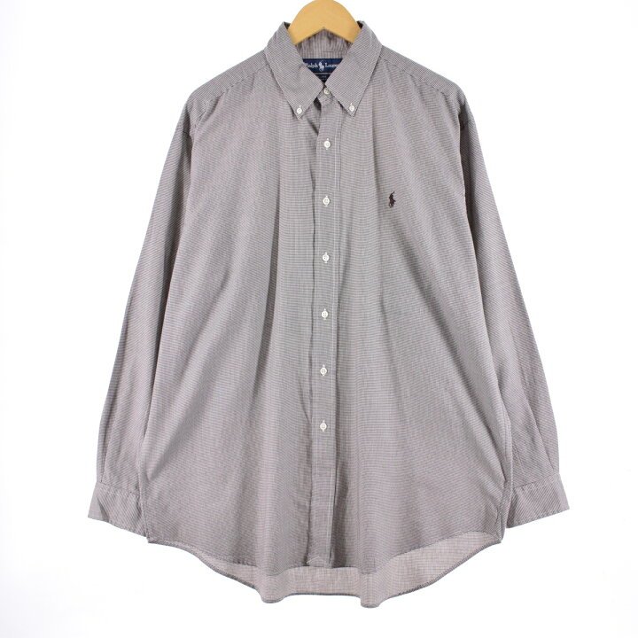 楽天市場】古着 ラルフローレン Ralph Lauren BLAKE 総柄 千鳥格子柄 