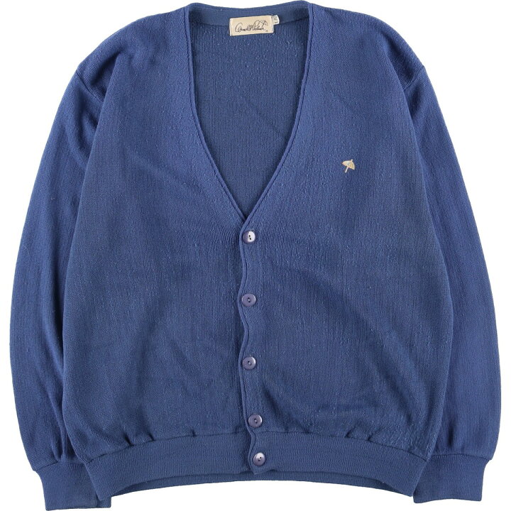 Arnold Palmer◇70s/MADE IN USA/アクリルカーディガン/XXL/アクリル 