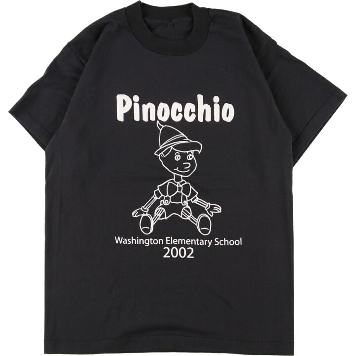 楽天市場】古着 PINOCCHIO ピノキオ キャラクタープリントTシャツ 