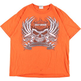 古着 ヘインズ Hanes Harley-Davidson 両面プリント ハーレーダビッドソン モーターサイクル バイクTシャツ メンズM /eaa352879 【中古】 【230715】