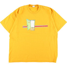 古着 90'S Burton プリントTシャツ USA製 メンズXL ヴィンテージ /eaa354895 【中古】 【230721】