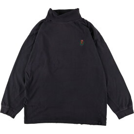 古着 ラルフローレン Ralph Lauren CHAPS チャップス タートルネック ロングTシャツ ロンT メンズL /eaa358585 【中古】 【230731】