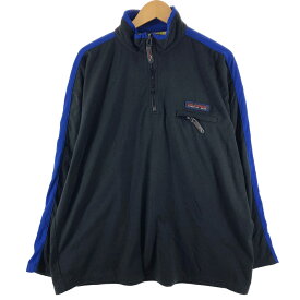 古着 90'S トミーヒルフィガー TOMMY HILFIGER ハーフジップ フリースプルオーバー メンズXL ヴィンテージ /eaa359105 【中古】 【231101】【P2308】 【SS2403】