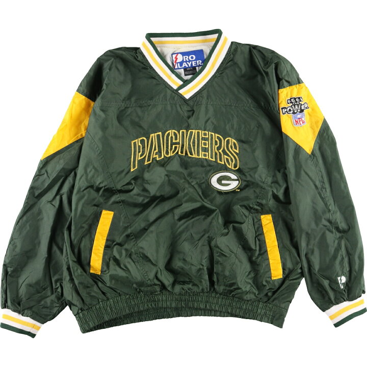 楽天市場】古着 PRO PLAYER NFL GREEN BAY PACKERS グリーンベイ 